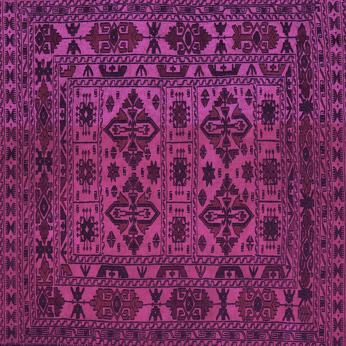 Square Persian Purple Traditional Rug, tr2542pur