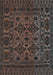 Machine Washable Persian Light Blue Traditional Rug, wshtr2542lblu