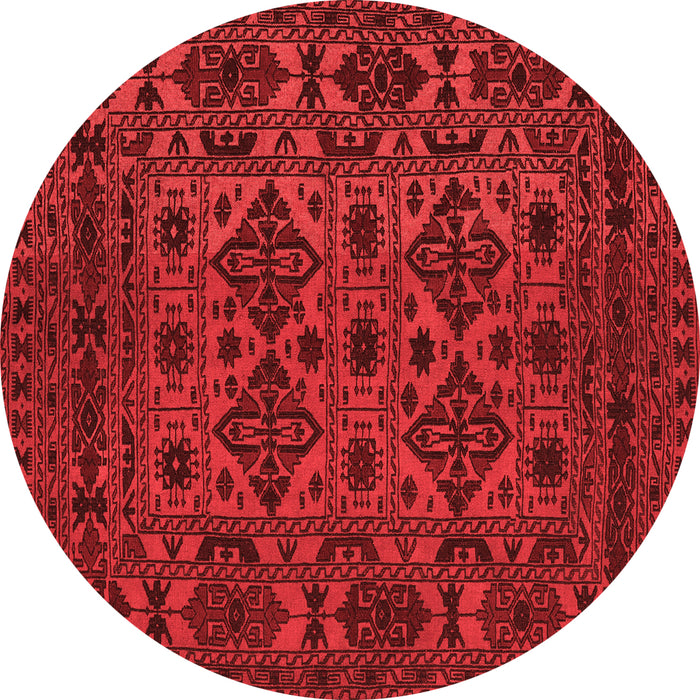 Machine Washable Persian Red Traditional Rug, wshtr2542red