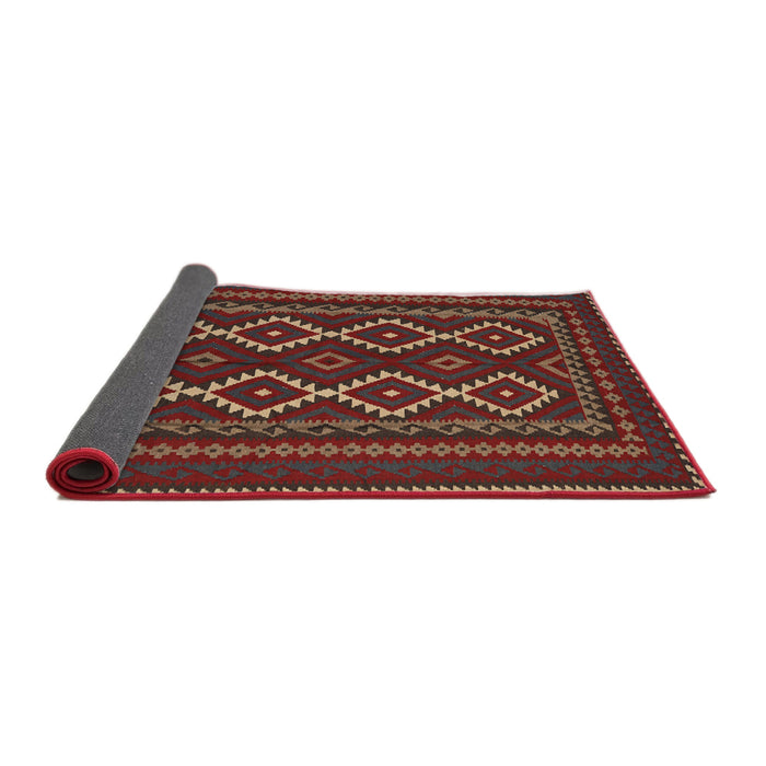 Sideview of Traditional Brown Southwestern Rug, tr2543