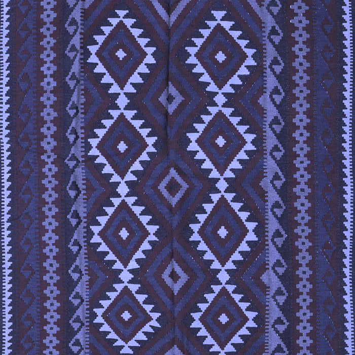 Southwestern Blue Country Rug, tr2543blu