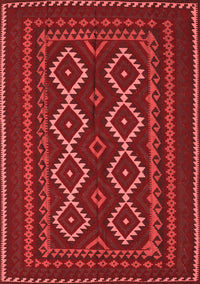 Southwestern Red Country Rug, tr2543red