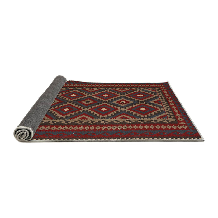 Sideview of Traditional Brown Southwestern Rug, tr2544