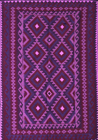 Southwestern Purple Country Rug, tr2544pur