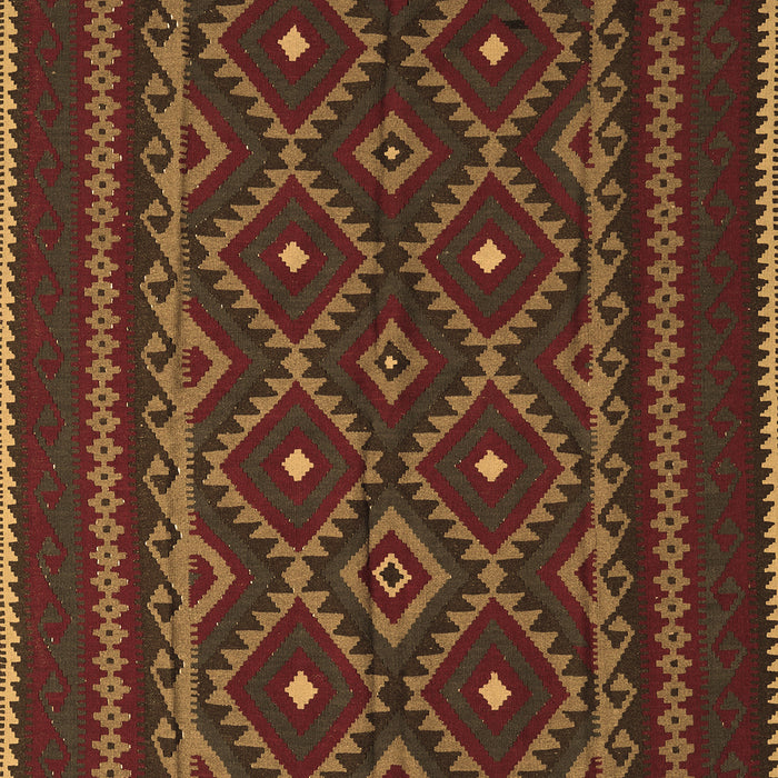 Southwestern Brown Country Rug, tr2544brn