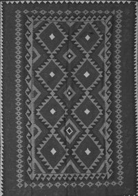 Southwestern Gray Country Rug, tr2544gry