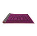 Sideview of Southwestern Pink Country Rug, tr2544pnk