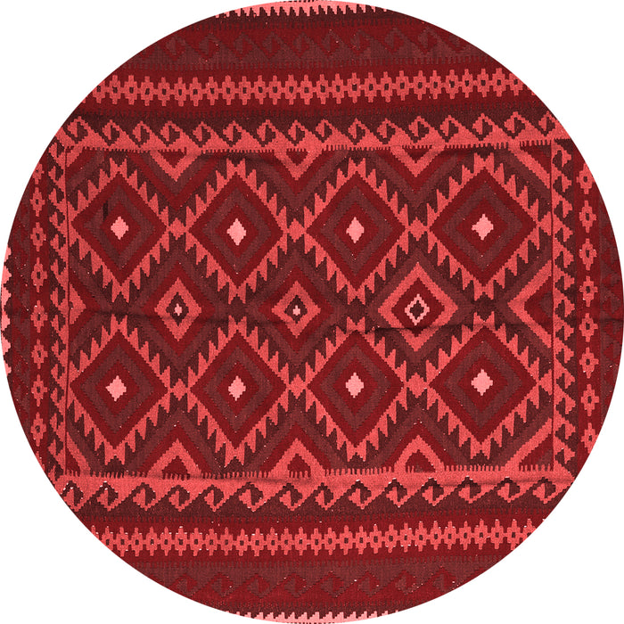 Machine Washable Southwestern Red Country Rug, wshtr2544red