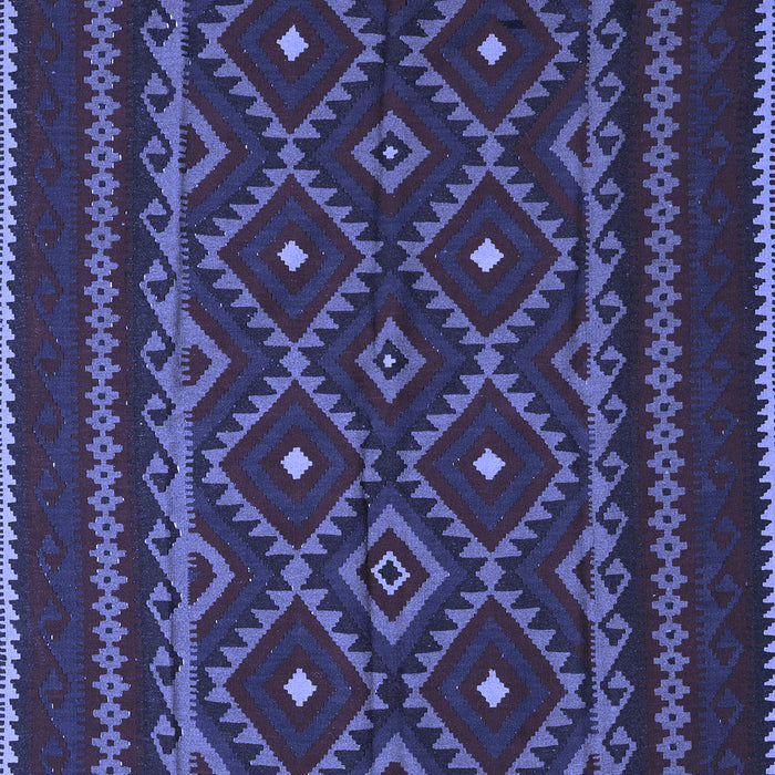 Southwestern Blue Country Rug, tr2544blu