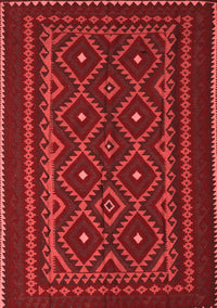 Southwestern Red Country Rug, tr2544red