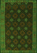 Southwestern Green Country Rug, tr2545grn