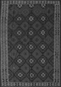 Southwestern Gray Country Rug, tr2545gry