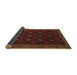 Sideview of Southwestern Brown Country Rug, tr2545brn