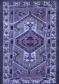 Persian Blue Traditional Rug, tr2546blu