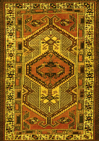 Persian Yellow Traditional Rug, tr2546yw