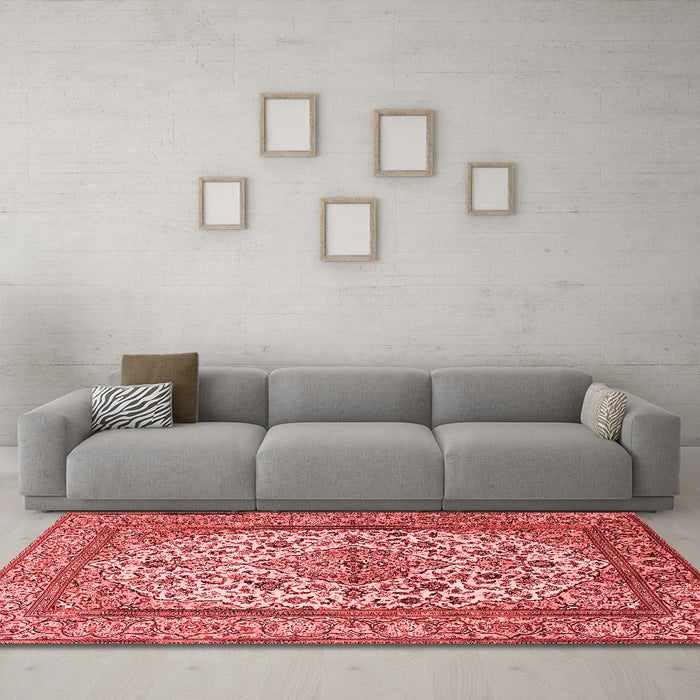 Traditional Red Washable Rugs