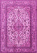 Medallion Pink Traditional Rug, tr2548pnk