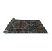 Sideview of Medallion Light Blue Traditional Rug, tr2549lblu