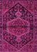 Medallion Pink Traditional Rug, tr2549pnk