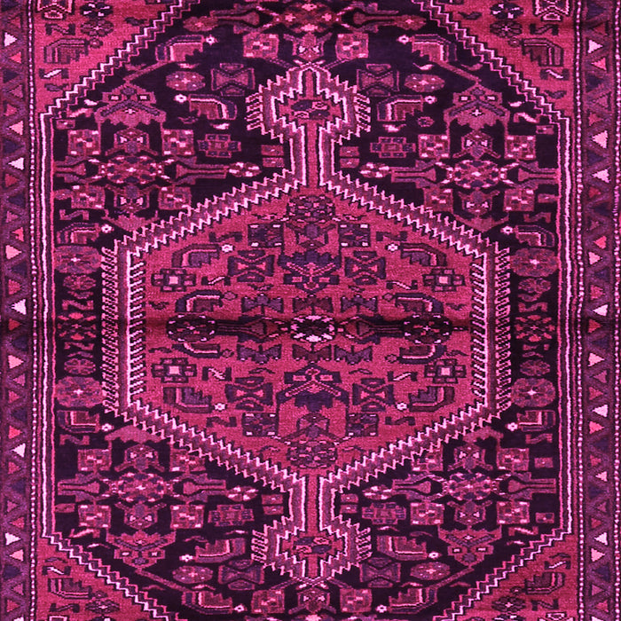 Medallion Pink Traditional Rug, tr2549pnk