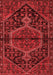 Medallion Red Traditional Area Rugs