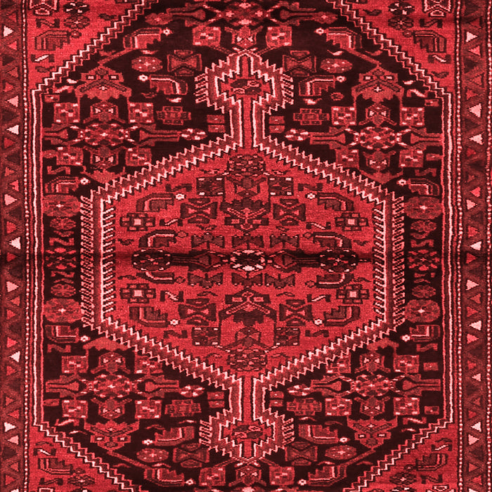 Medallion Red Traditional Area Rugs