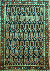 Persian Turquoise Traditional Rug, tr254turq