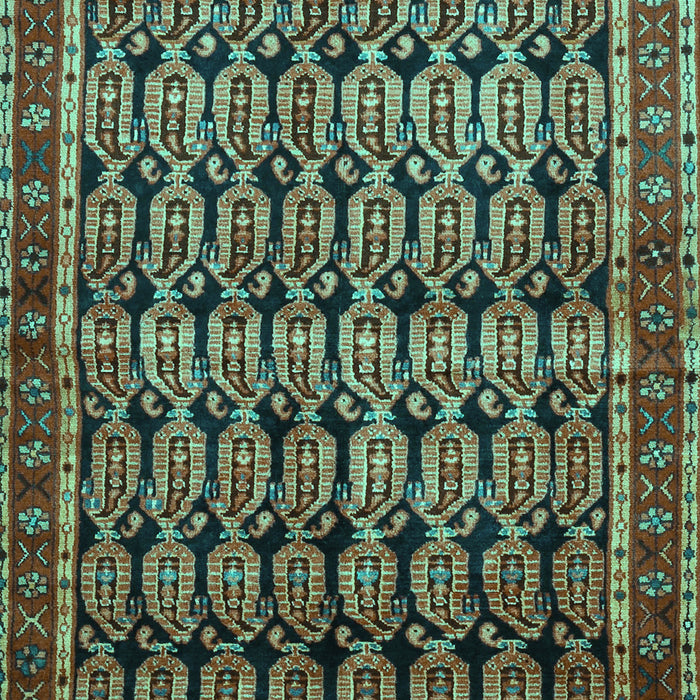 Persian Turquoise Traditional Rug, tr254turq