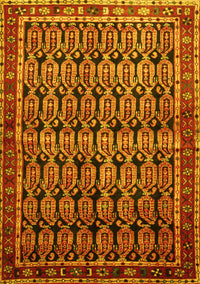 Persian Yellow Traditional Rug, tr254yw