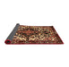 Sideview of Traditional Bronze Brown Persian Rug, tr2550