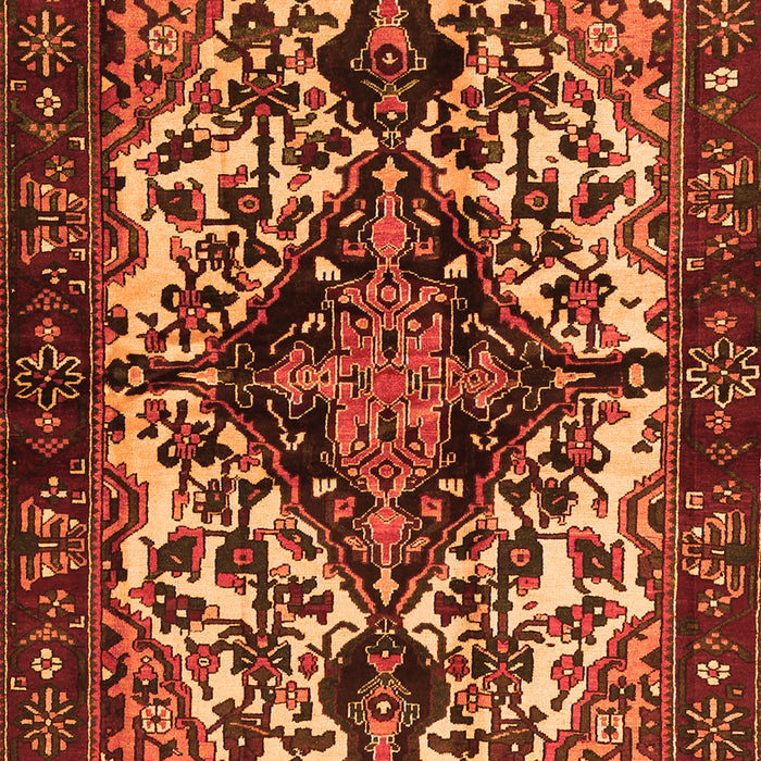 Persian Orange Traditional Rug, tr2550org