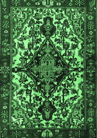 Persian Emerald Green Traditional Rug, tr2550emgrn