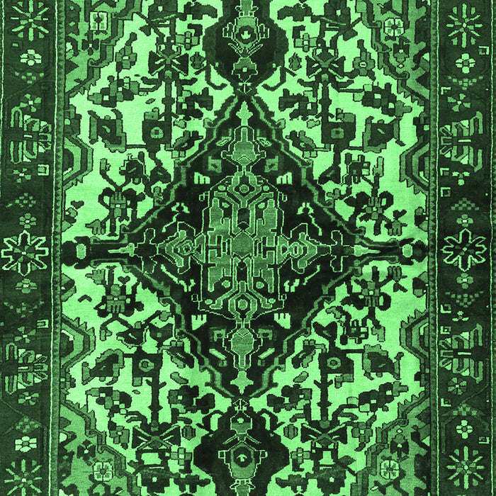 Persian Emerald Green Traditional Rug, tr2550emgrn