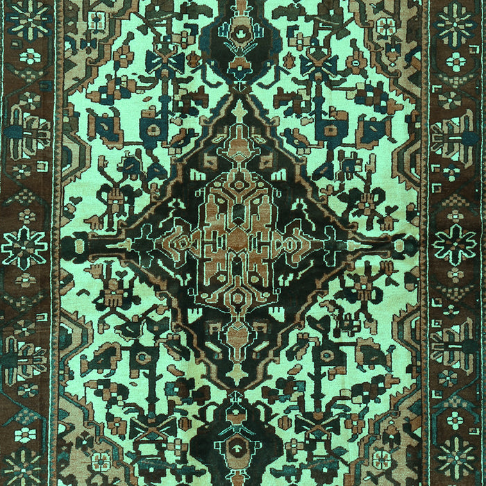 Persian Turquoise Traditional Rug, tr2550turq