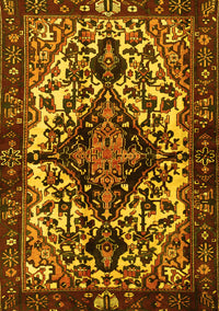 Persian Yellow Traditional Rug, tr2550yw