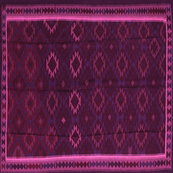 Square Persian Pink Traditional Rug, tr2551pnk