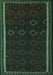 Persian Turquoise Traditional Rug, tr2551turq