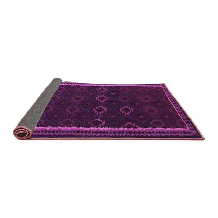 Sideview of Persian Purple Traditional Rug, tr2551pur