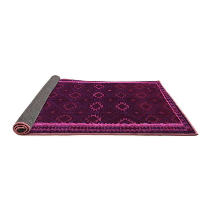 Sideview of Persian Pink Traditional Rug, tr2551pnk