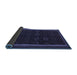 Sideview of Persian Blue Traditional Rug, tr2551blu