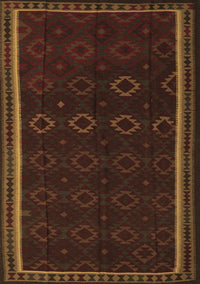 Persian Brown Traditional Rug, tr2551brn