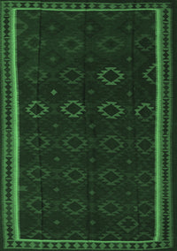 Persian Emerald Green Traditional Rug, tr2551emgrn