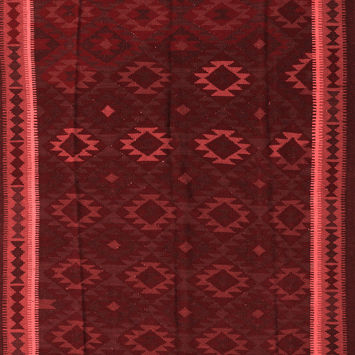 Machine Washable Persian Red Traditional Rug, wshtr2551red