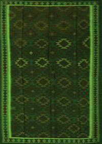 Persian Green Traditional Rug, tr2551grn