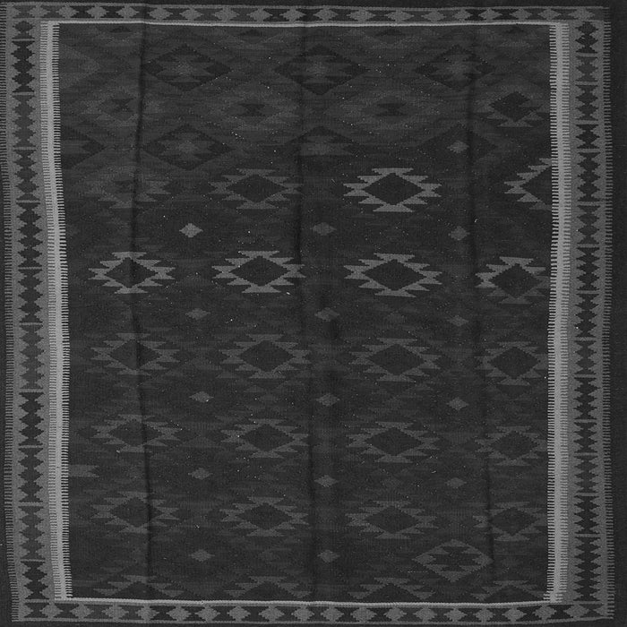 Serging Thickness of Persian Gray Traditional Rug, tr2551gry