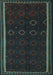 Persian Light Blue Traditional Rug, tr2551lblu