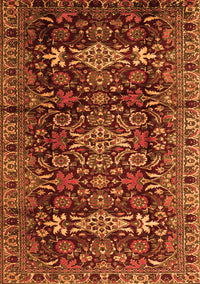 Persian Orange Traditional Rug, tr2553org