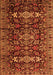 Persian Orange Traditional Rug, tr2553org