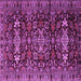 Square Persian Purple Traditional Rug, tr2553pur