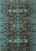 Persian Light Blue Traditional Rug, tr2553lblu